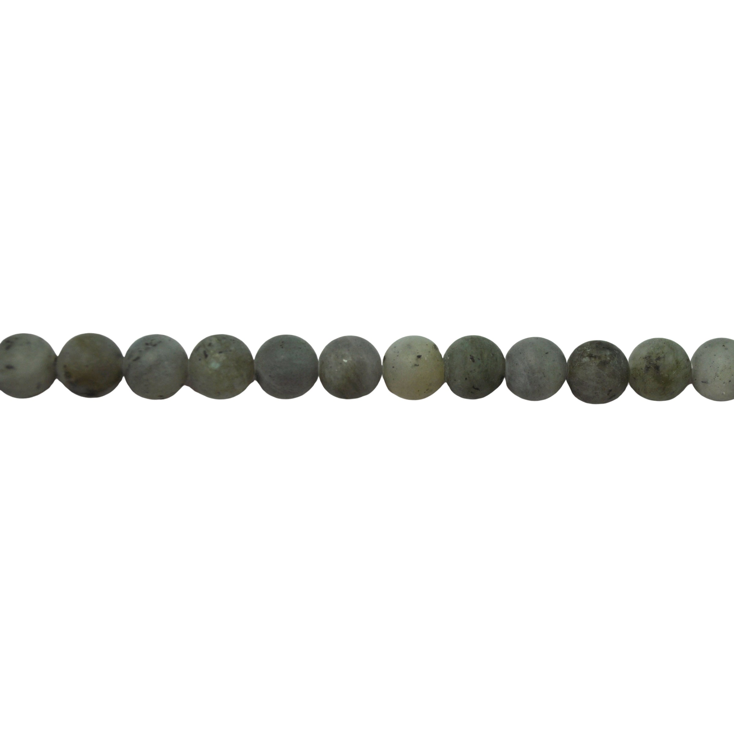 8mm Matte Labradorite - Round