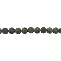10mm Matte Labradorite - Round