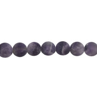 12mm Matte Amethyst - Round