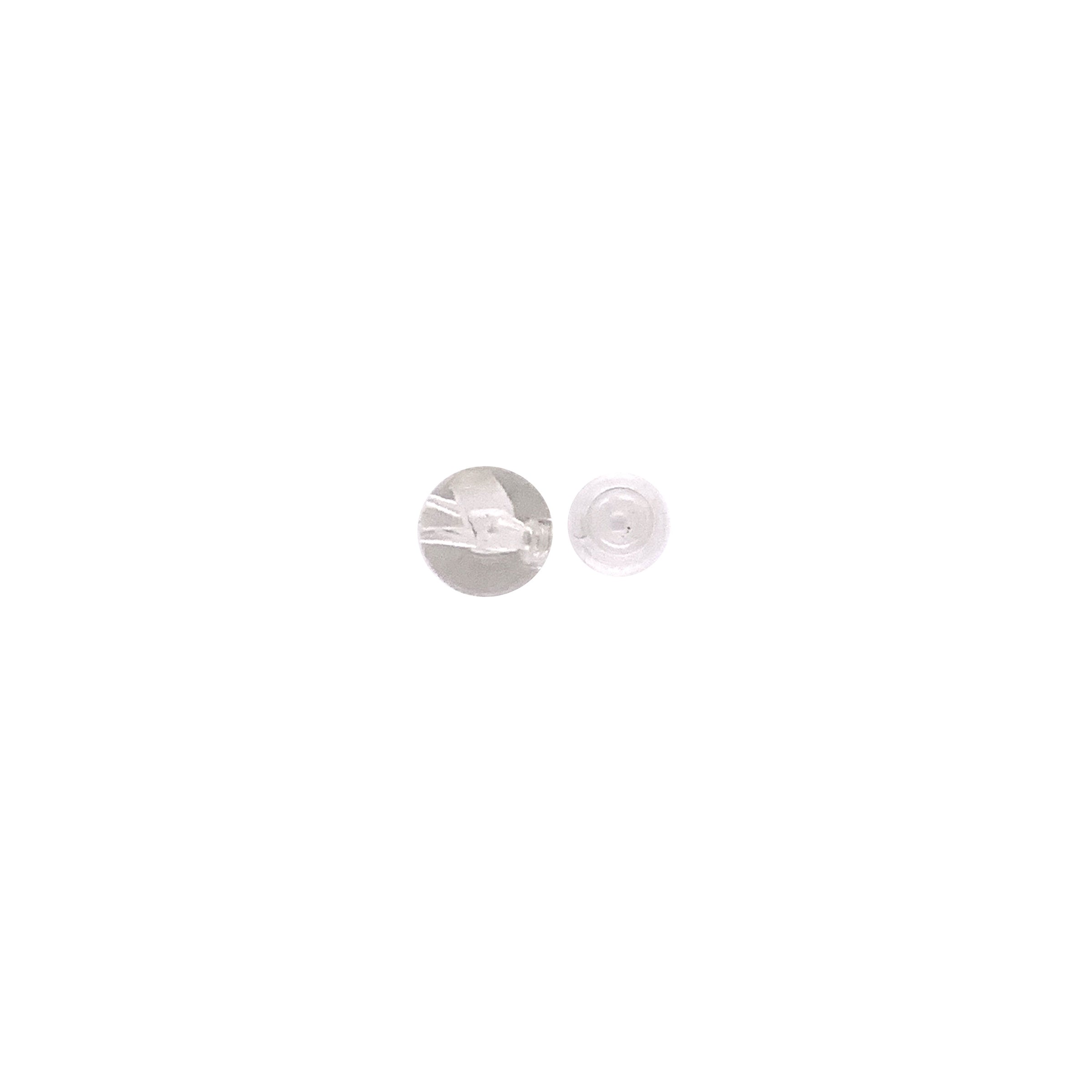 8mm Rock Crystal Guru Beads
