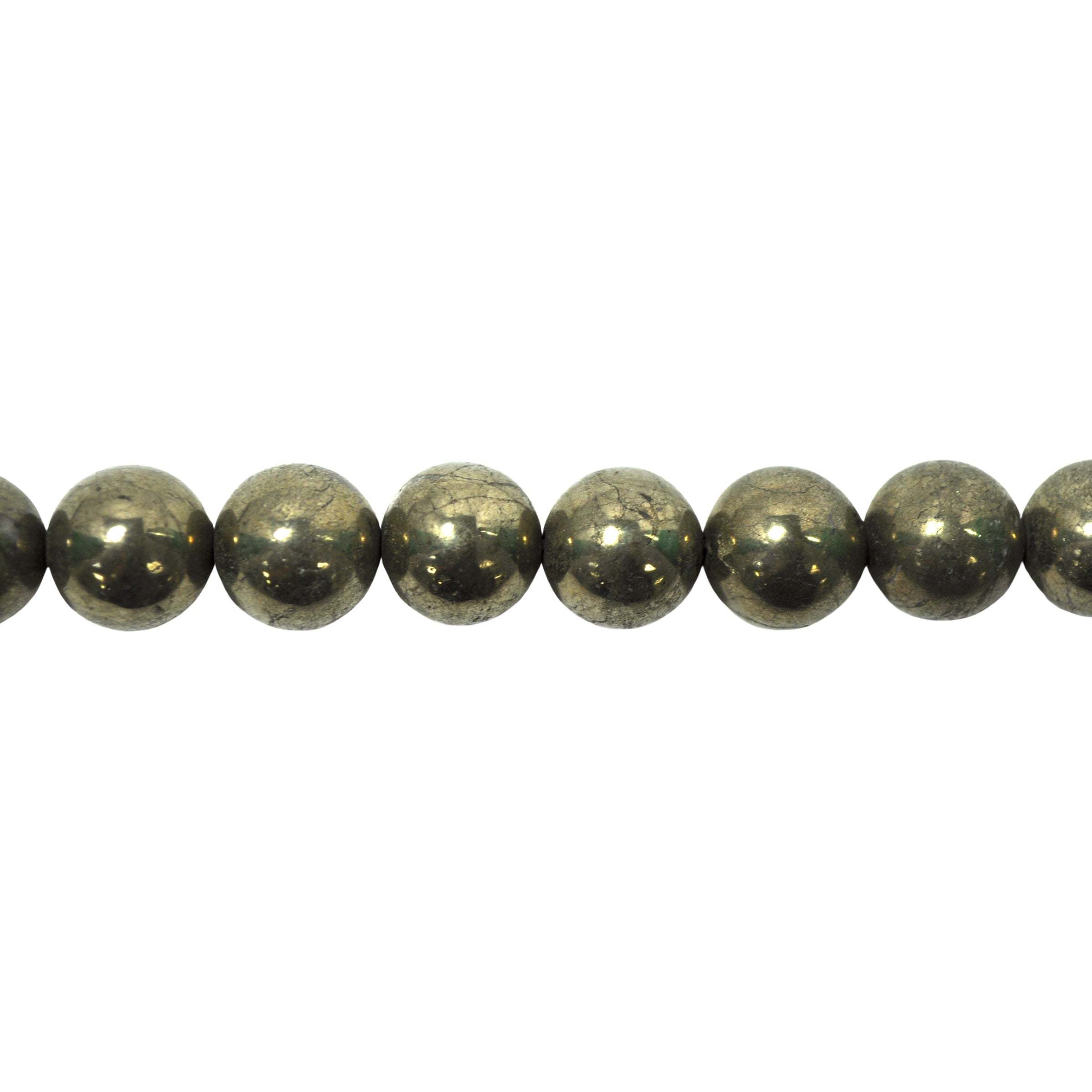12mm Pyrite - Round