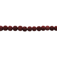 10mm Red Lava Bead