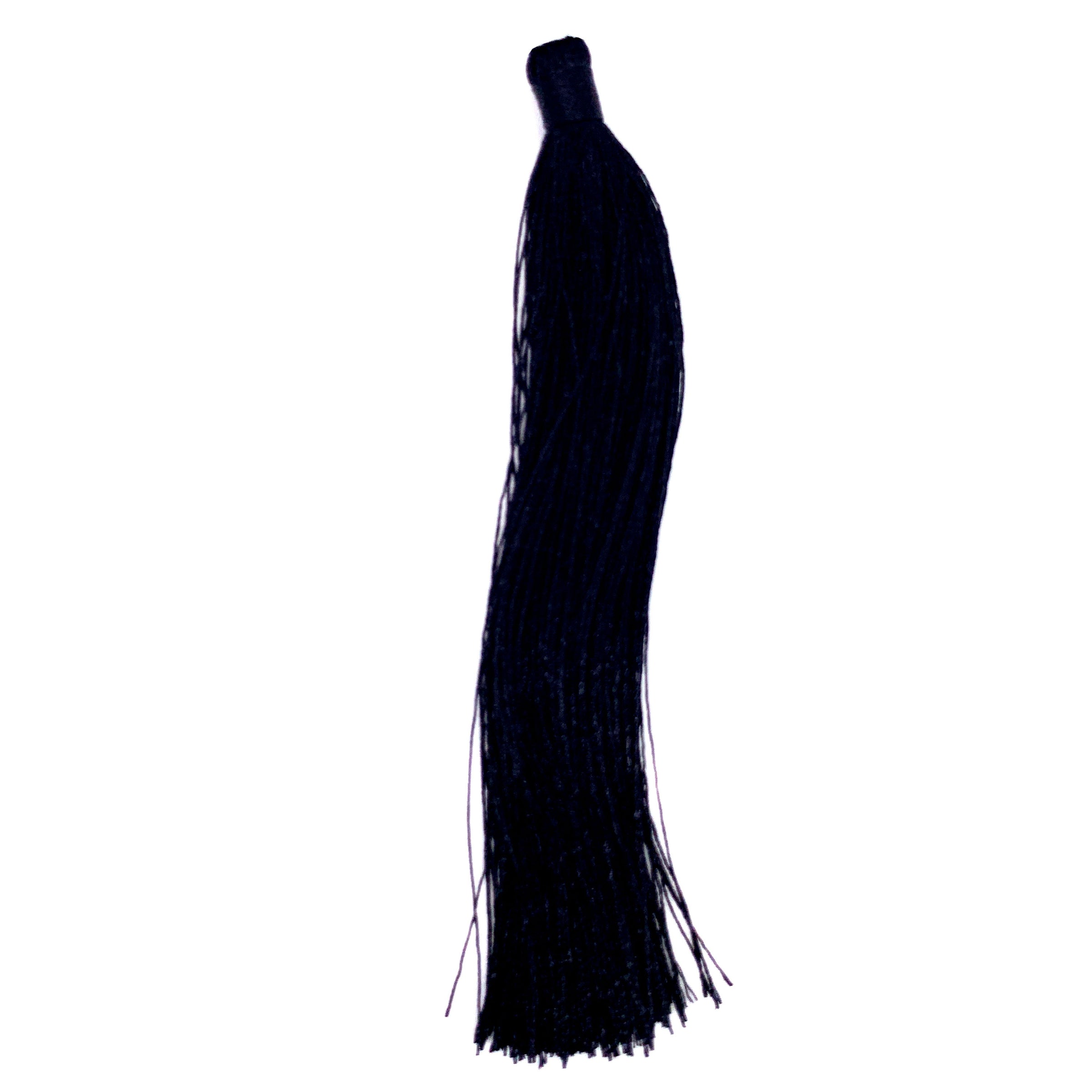 Long Black Tassel - 5"