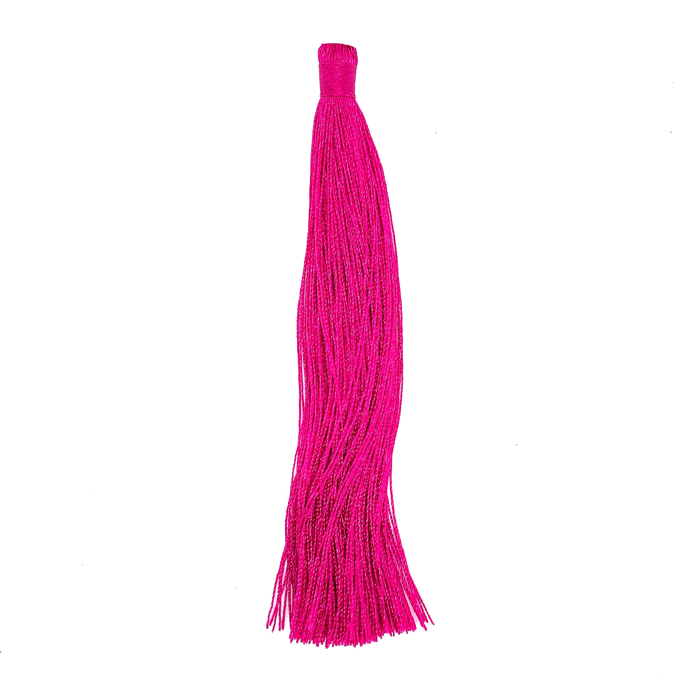 Long Fuchsia Tassel - 5"