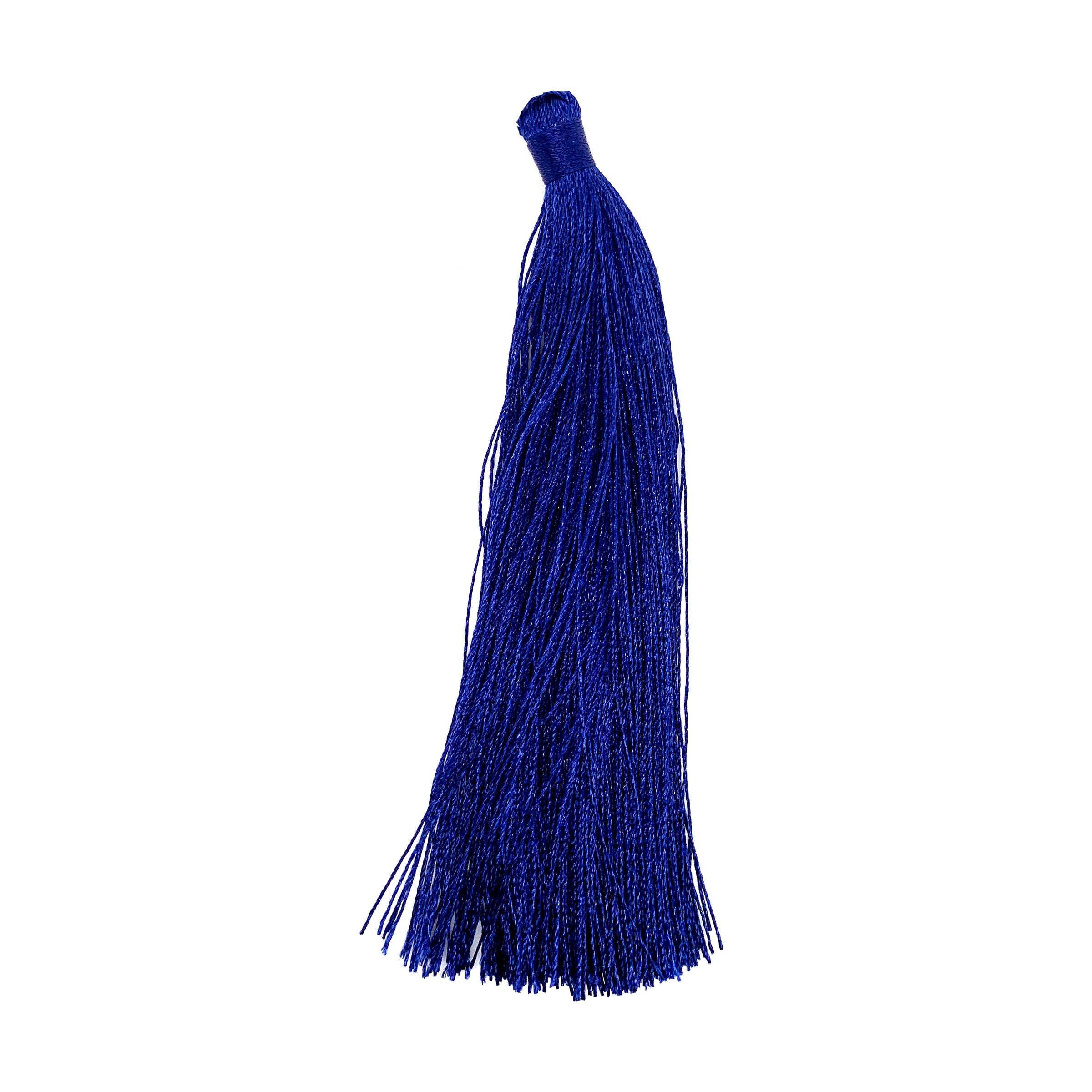 Long Navy Tassel - 5"