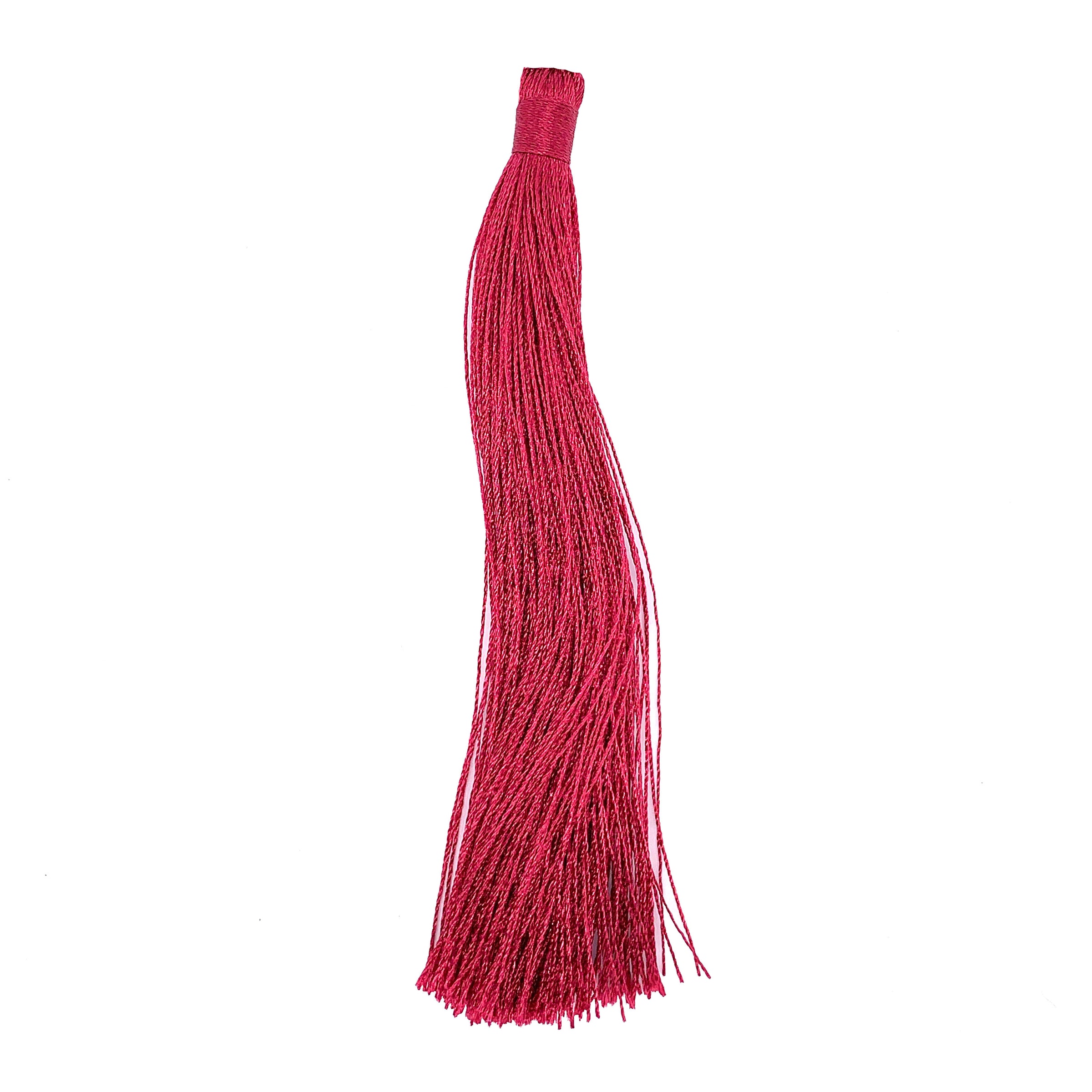 Long Red Wine Tassel - 5"