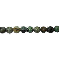 8mm African Turqouise - Round