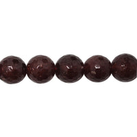 12mm Ruby Quartz - Faceted - Faceted