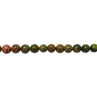 8mm Unakite - Round