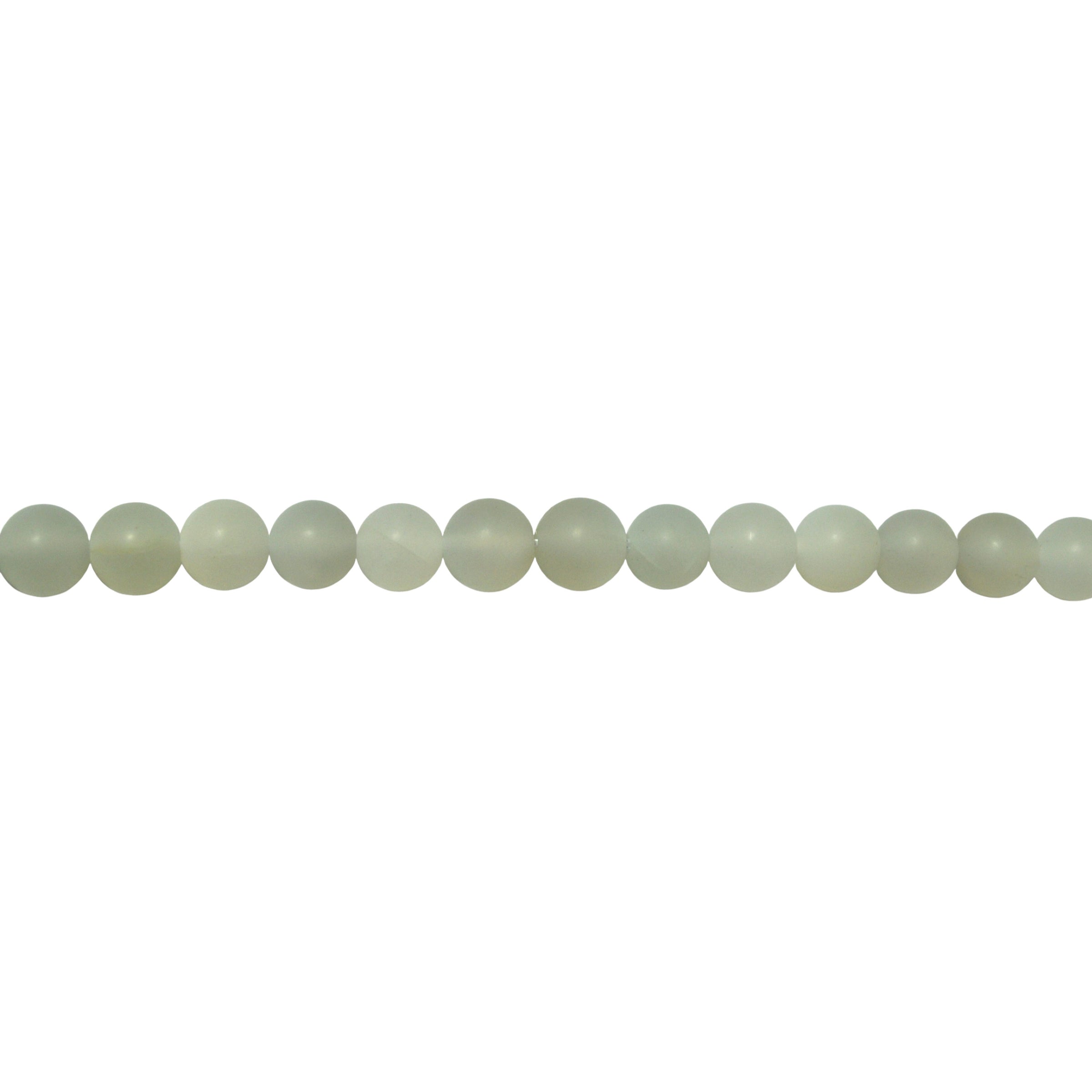 6mm Matte Moonstone - Round