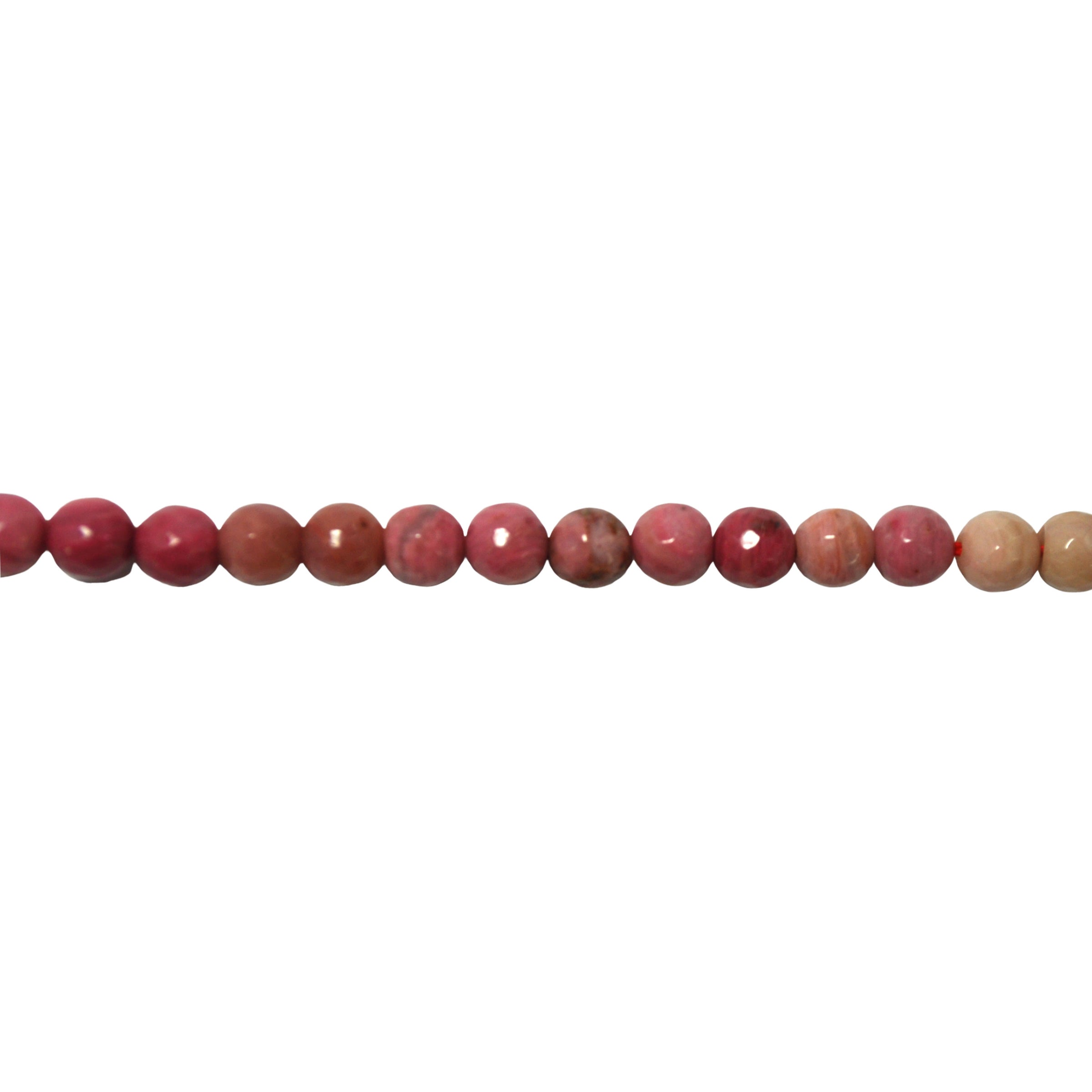 6mm Rhodonite - 128 Facets
