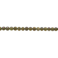 8mm Iridescent Plated Champagne Agate - Faceted