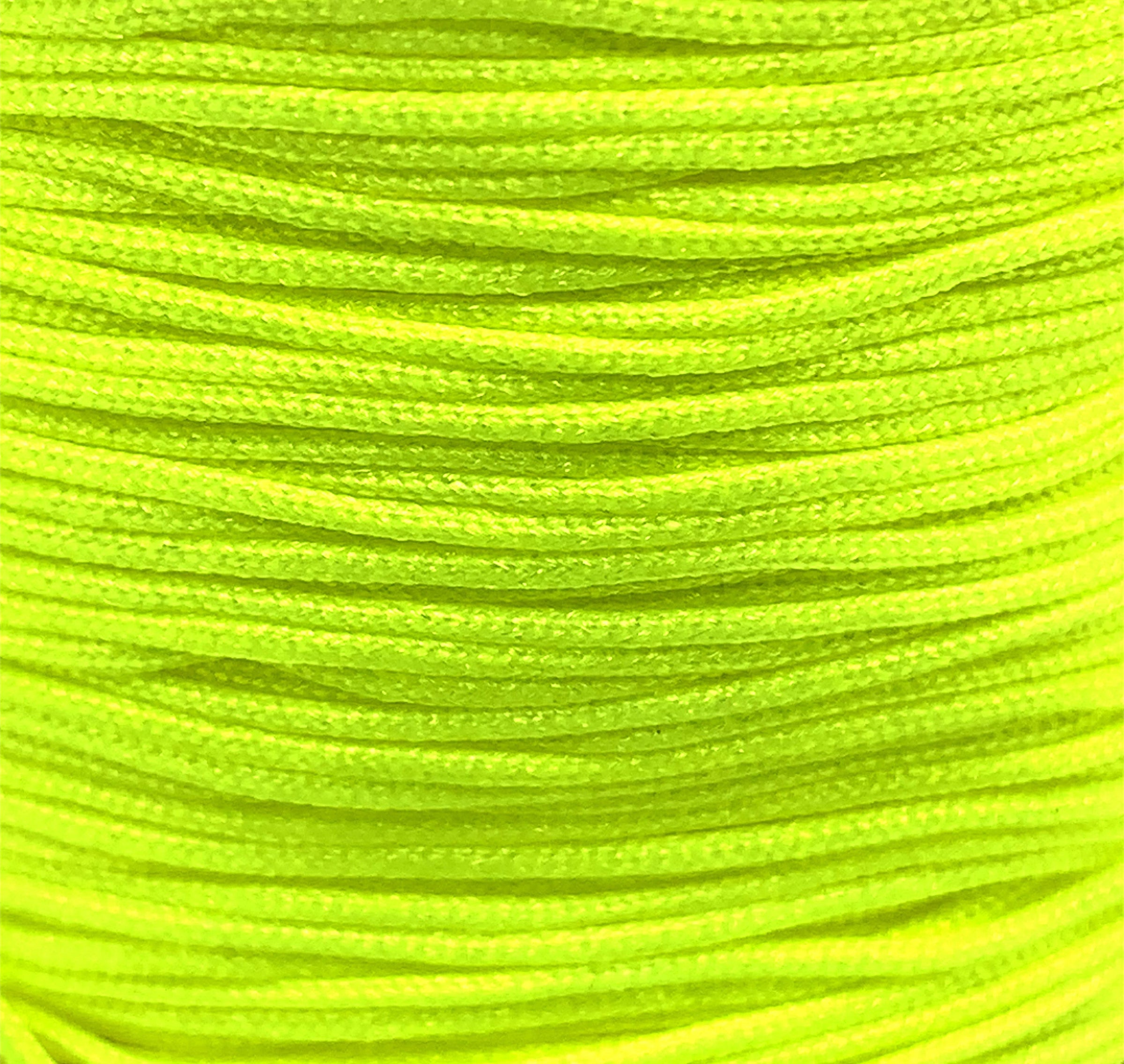 .8mm Neon Yellow Nylon Cord - Spool - 100m
