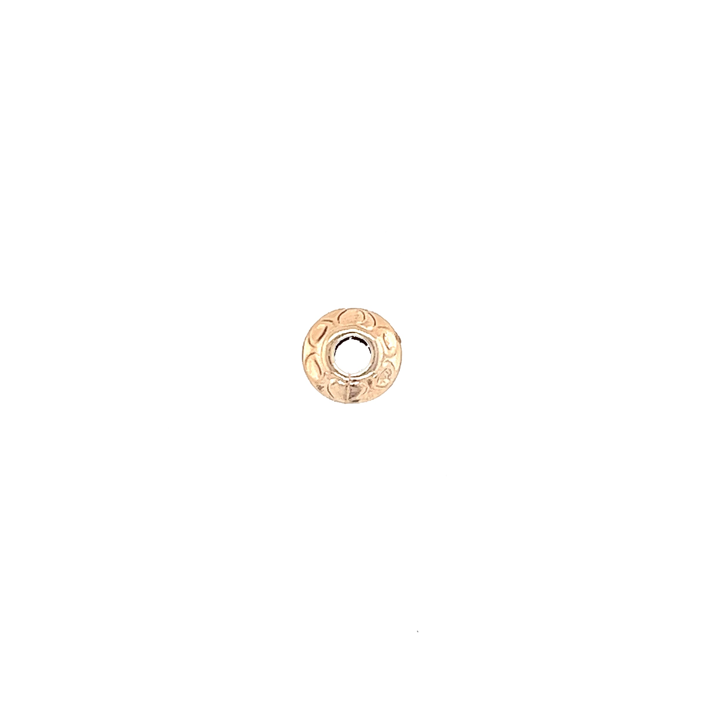 5x7mm Drum Spacer  - Rose Gold Plated
