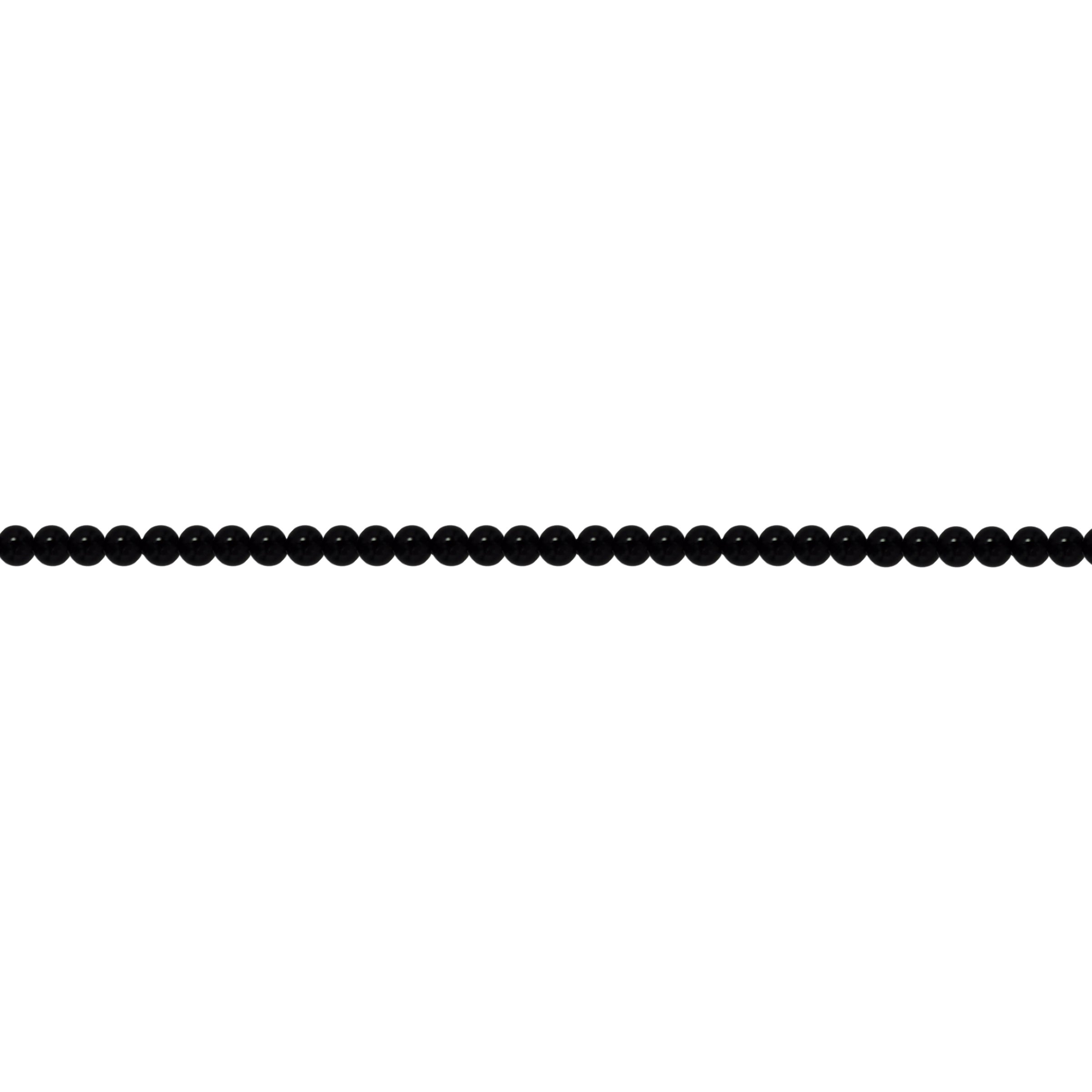 2mm Black Onyx - Round