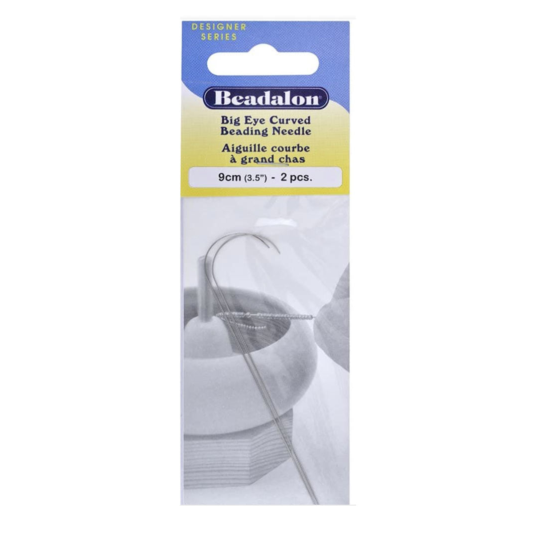 Beadalon Curved Big Eye Beading Needle