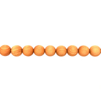 10mm Fragrant Sandalwood Beads - 108pcs per Strand