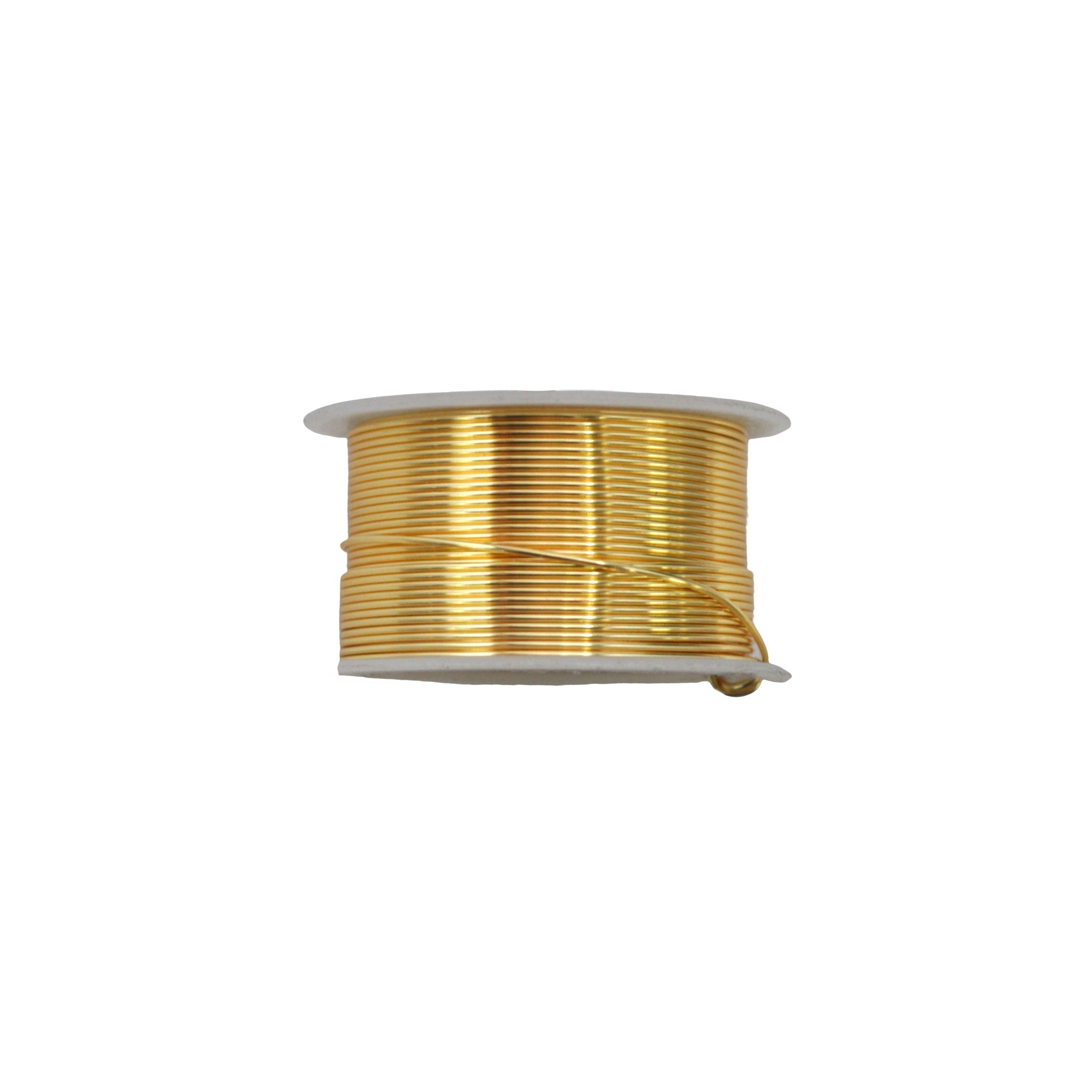 Copper Wire - 20 Gauge 8 Yards - Gold Plated