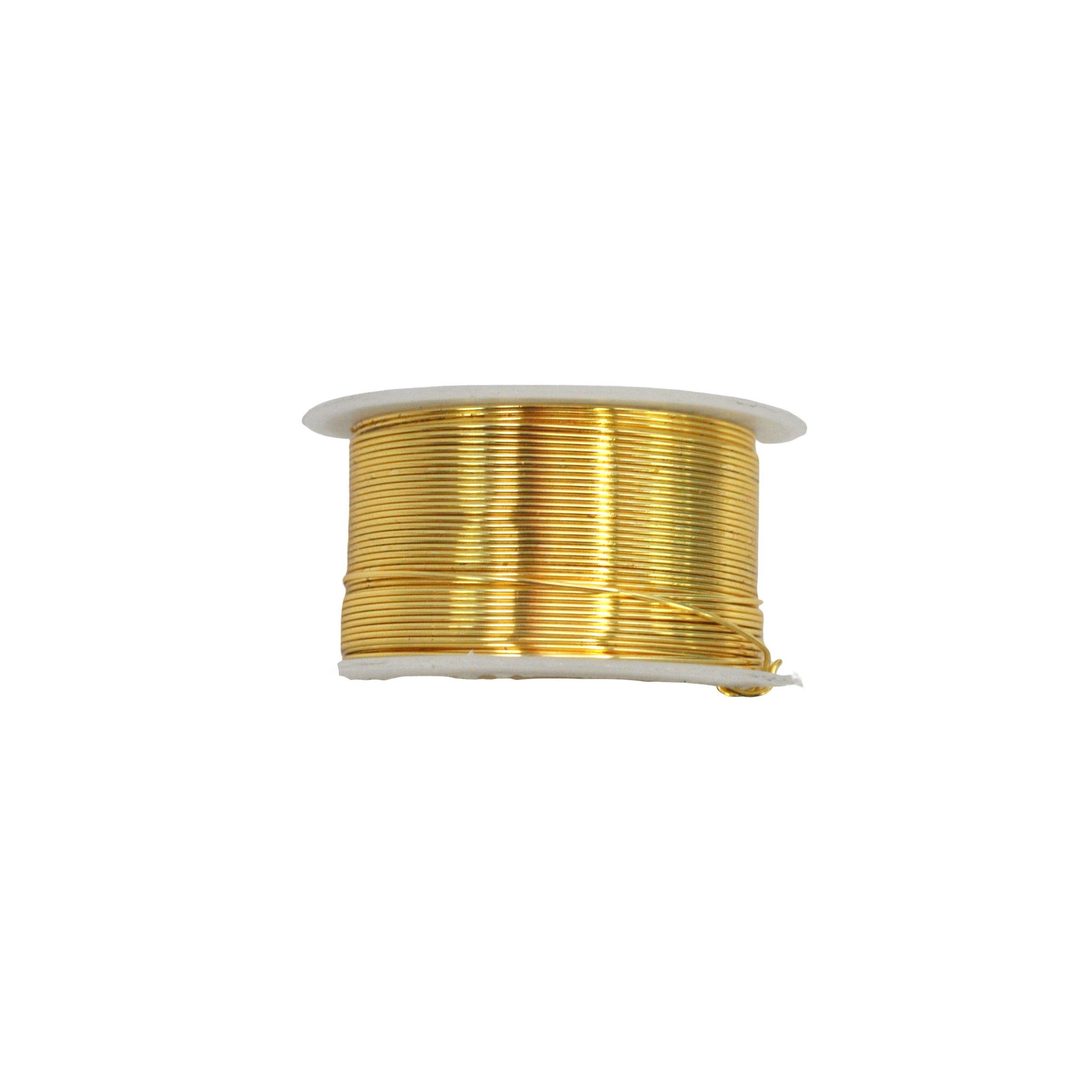 Copper Wire - 22 Gauge 10 Yards - Gold Plated