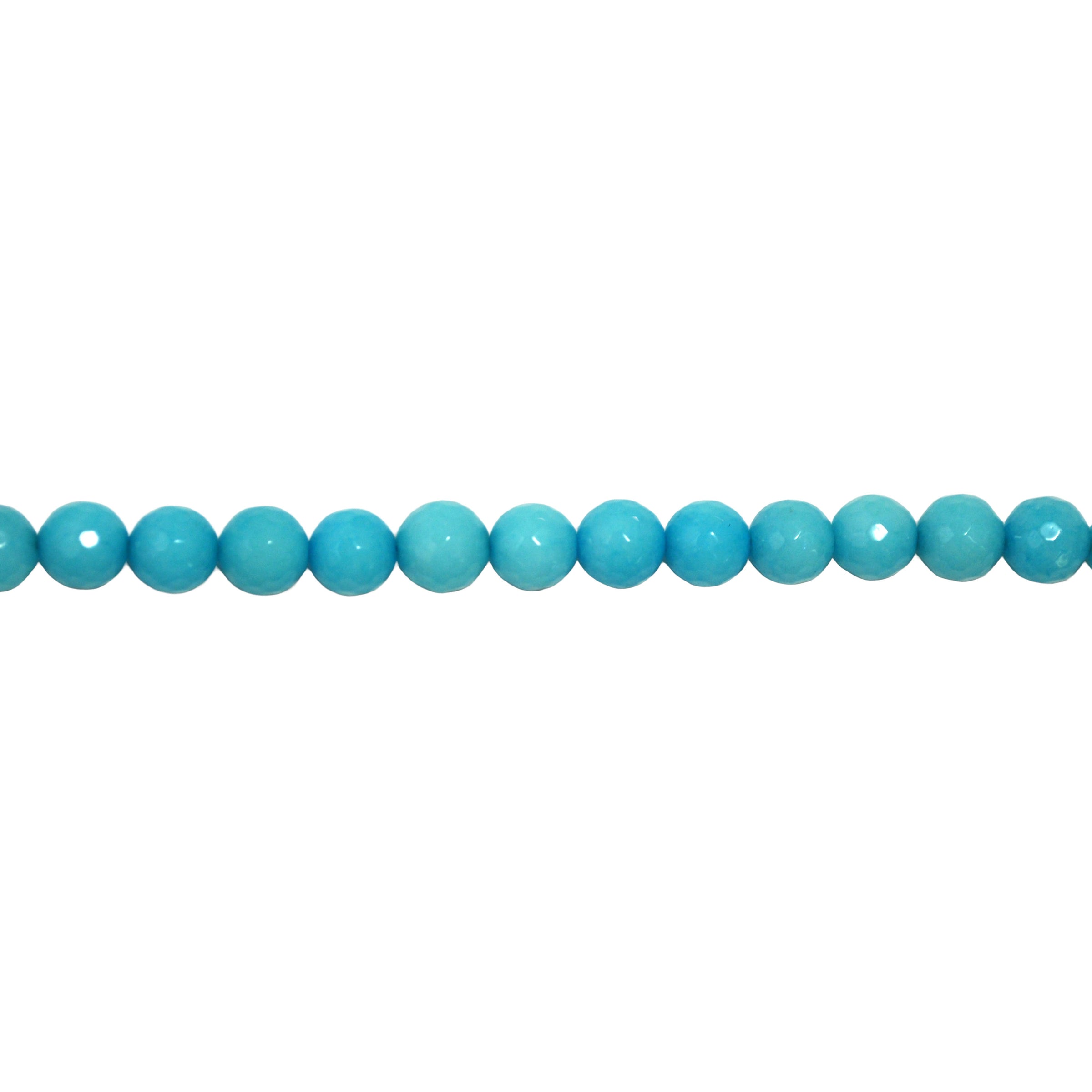 10mm Cerulean Blye Jade - Faceted