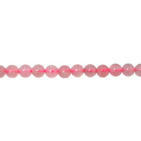 6mm Rose Quartz - Round