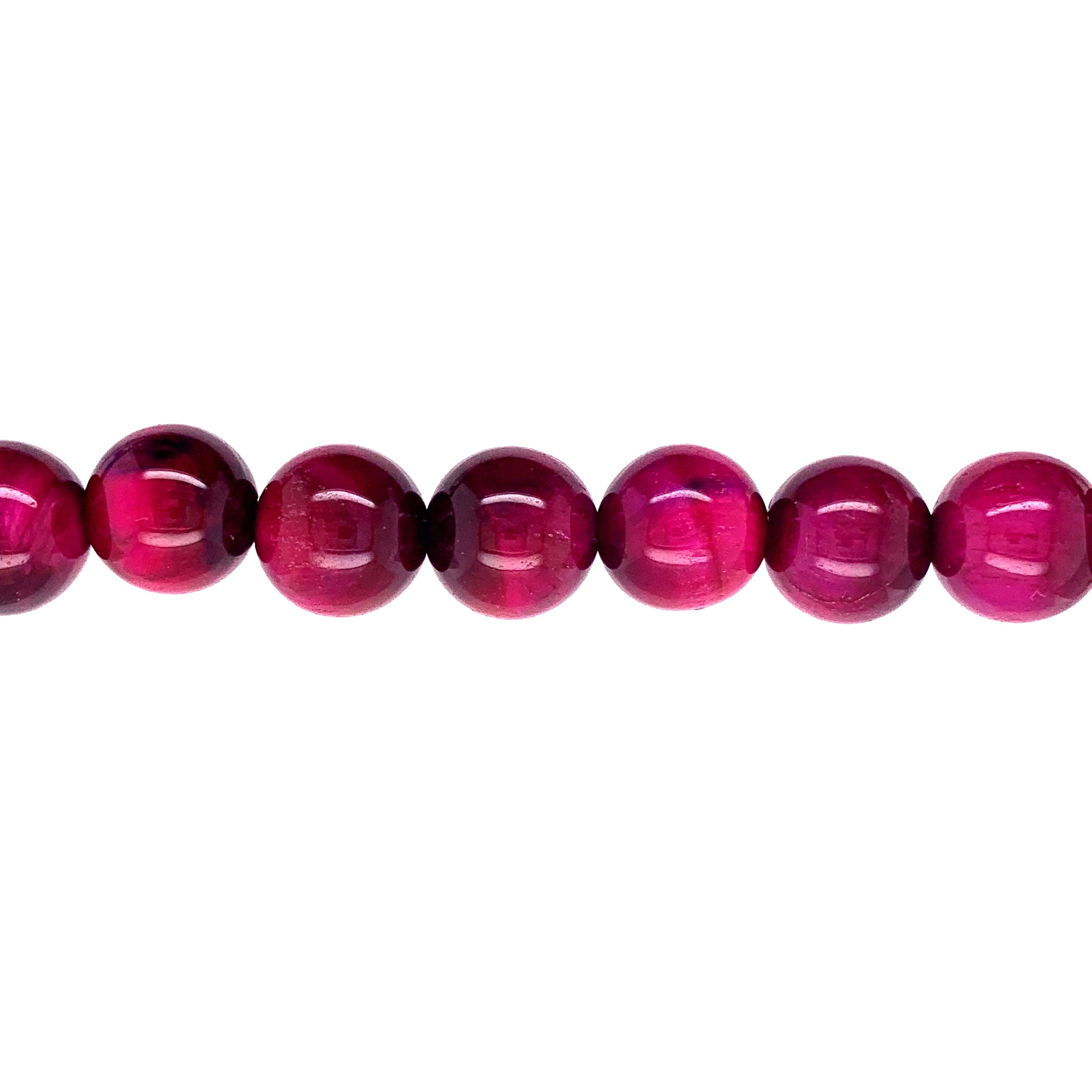 12mm Red Tiger Eye - Round