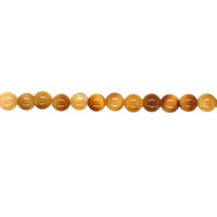 6mm Gold Tiger Eye - Round