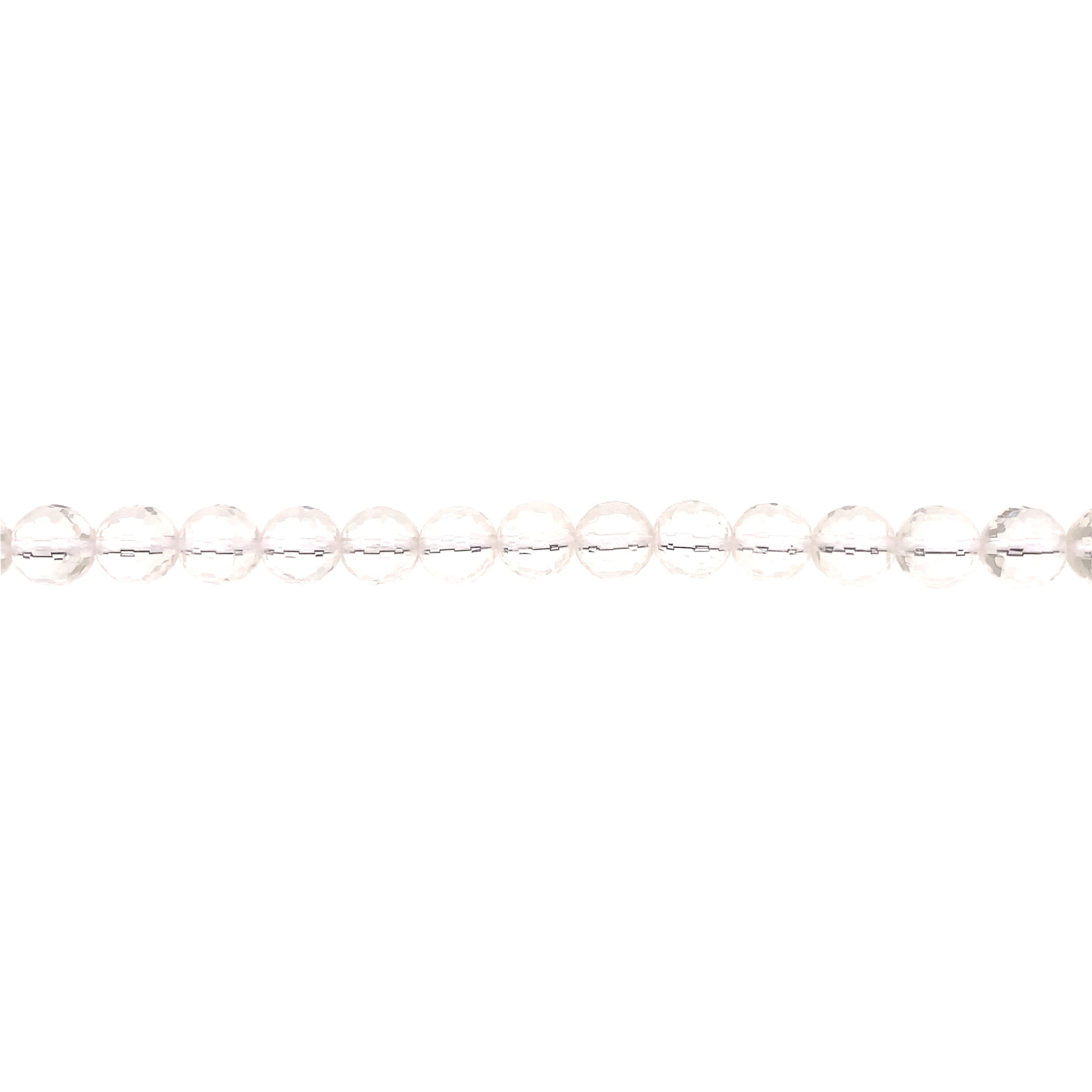 7mm Clear Quartz - Faceted