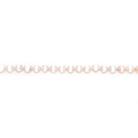 6mm Tibetan White Striped Agate - Faceted