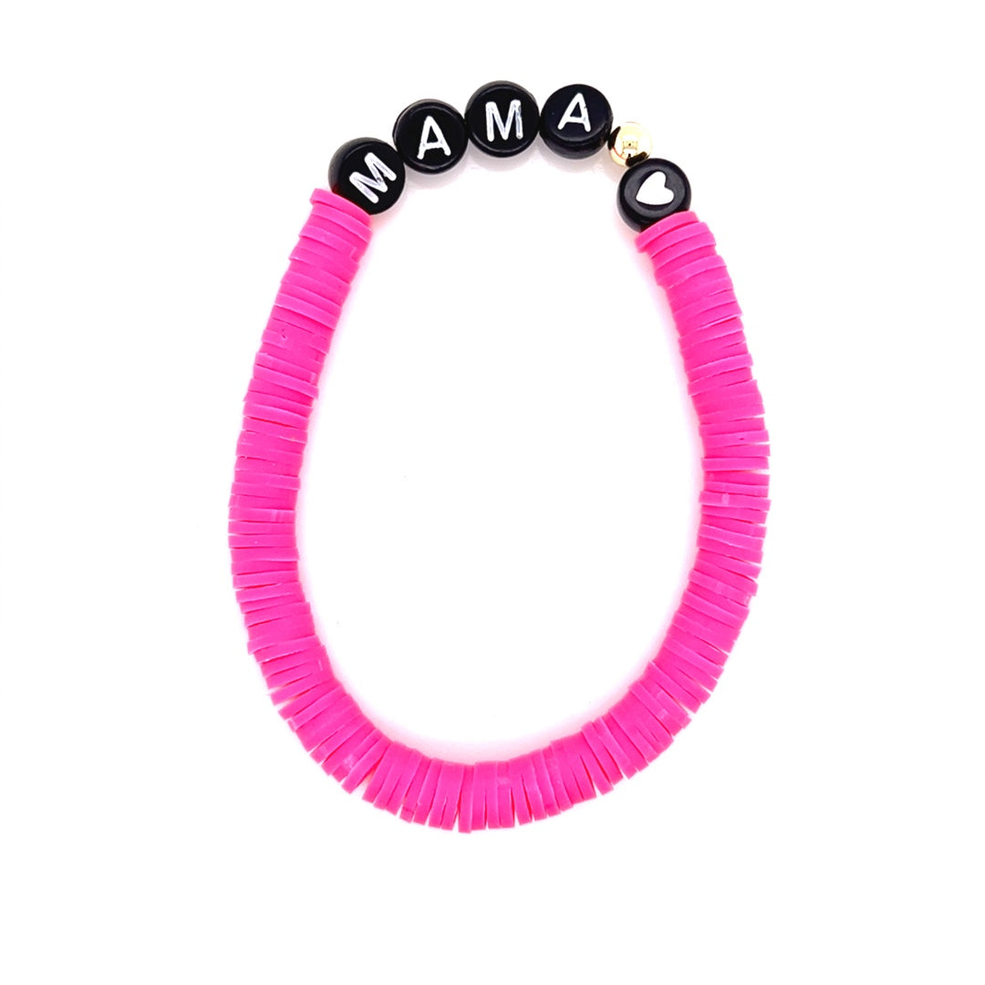 Polymer Clay MAMA Bracelet