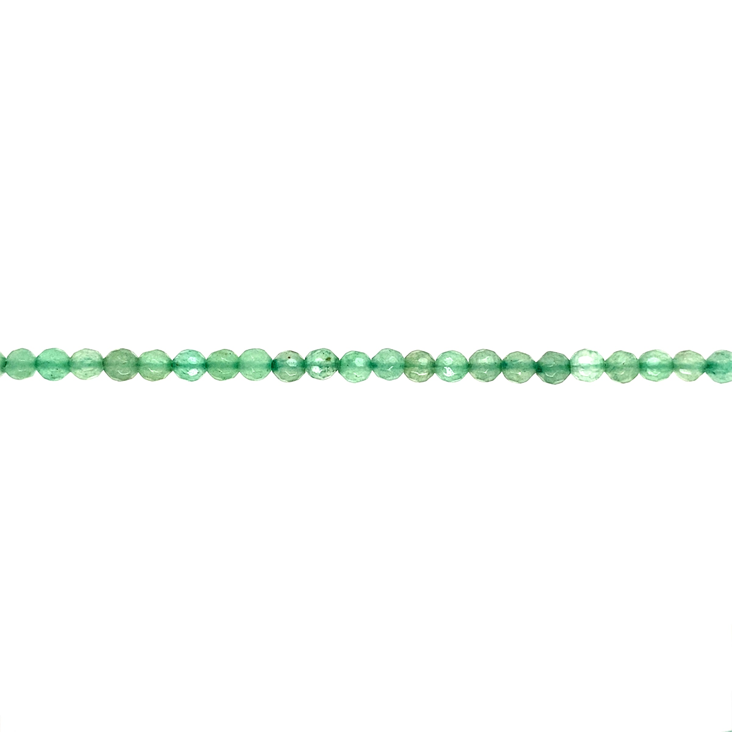 4mm Green Aventurine - Faceted