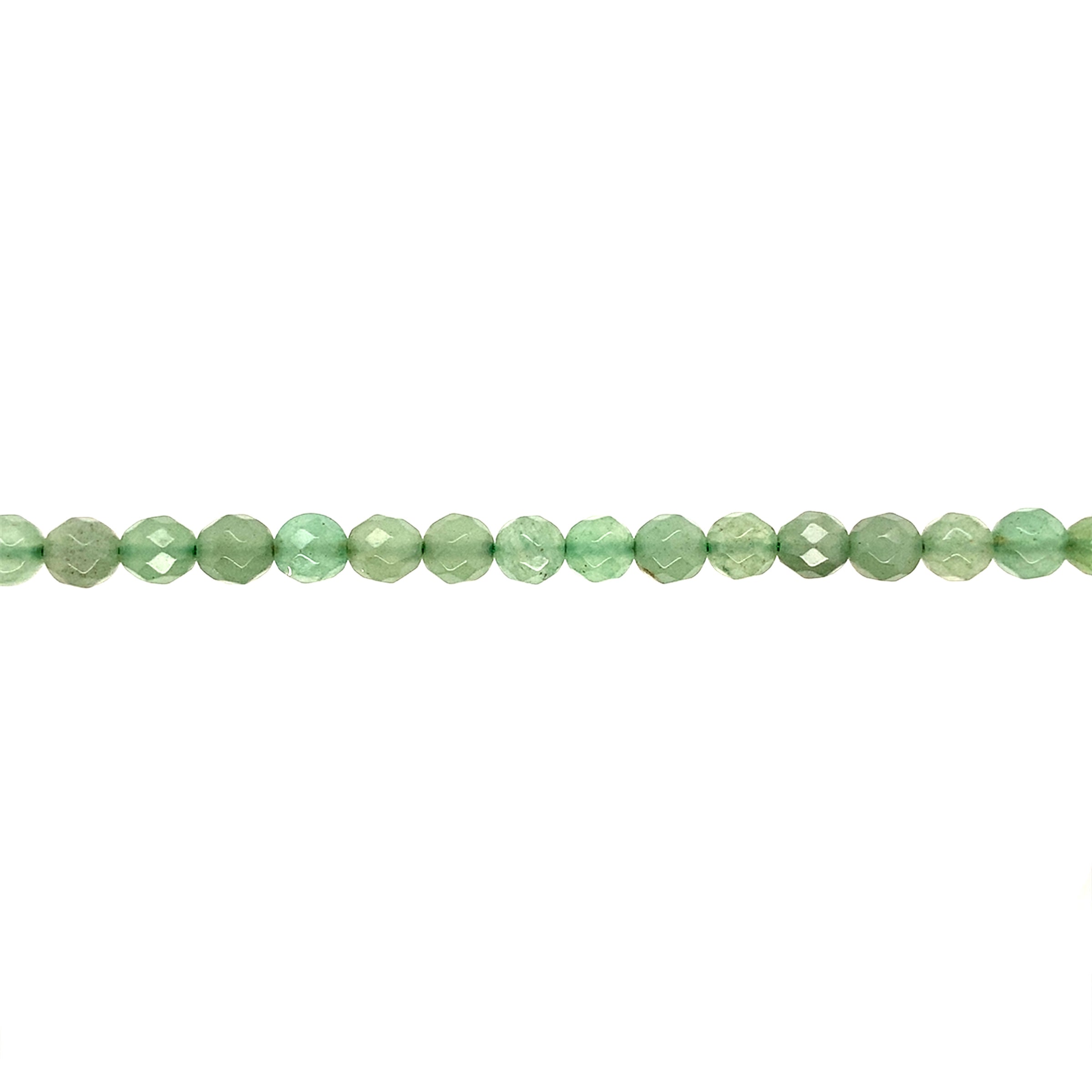 6mm Green Aventurine - Faceted
