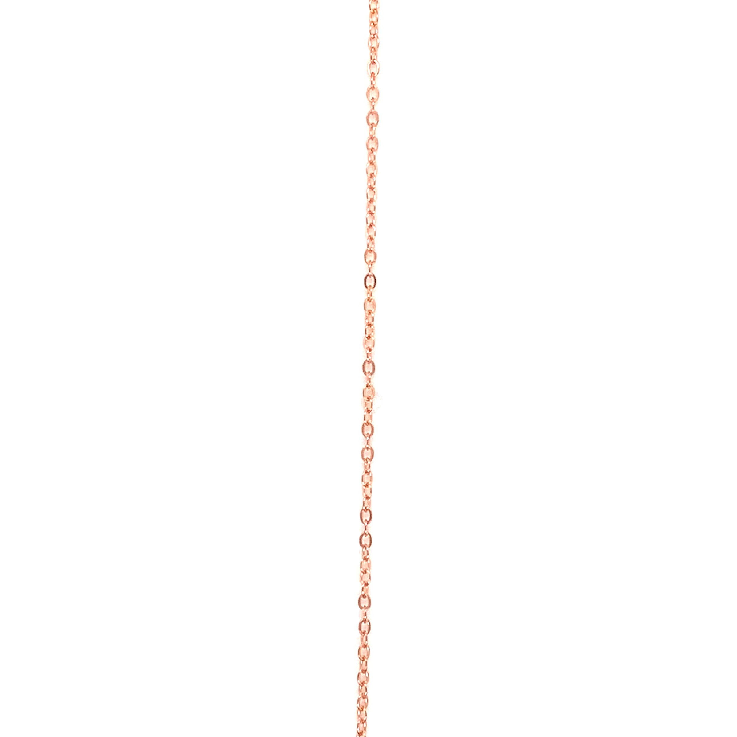 20" .925 Rose Gold Chain with Spring Ring Clasp