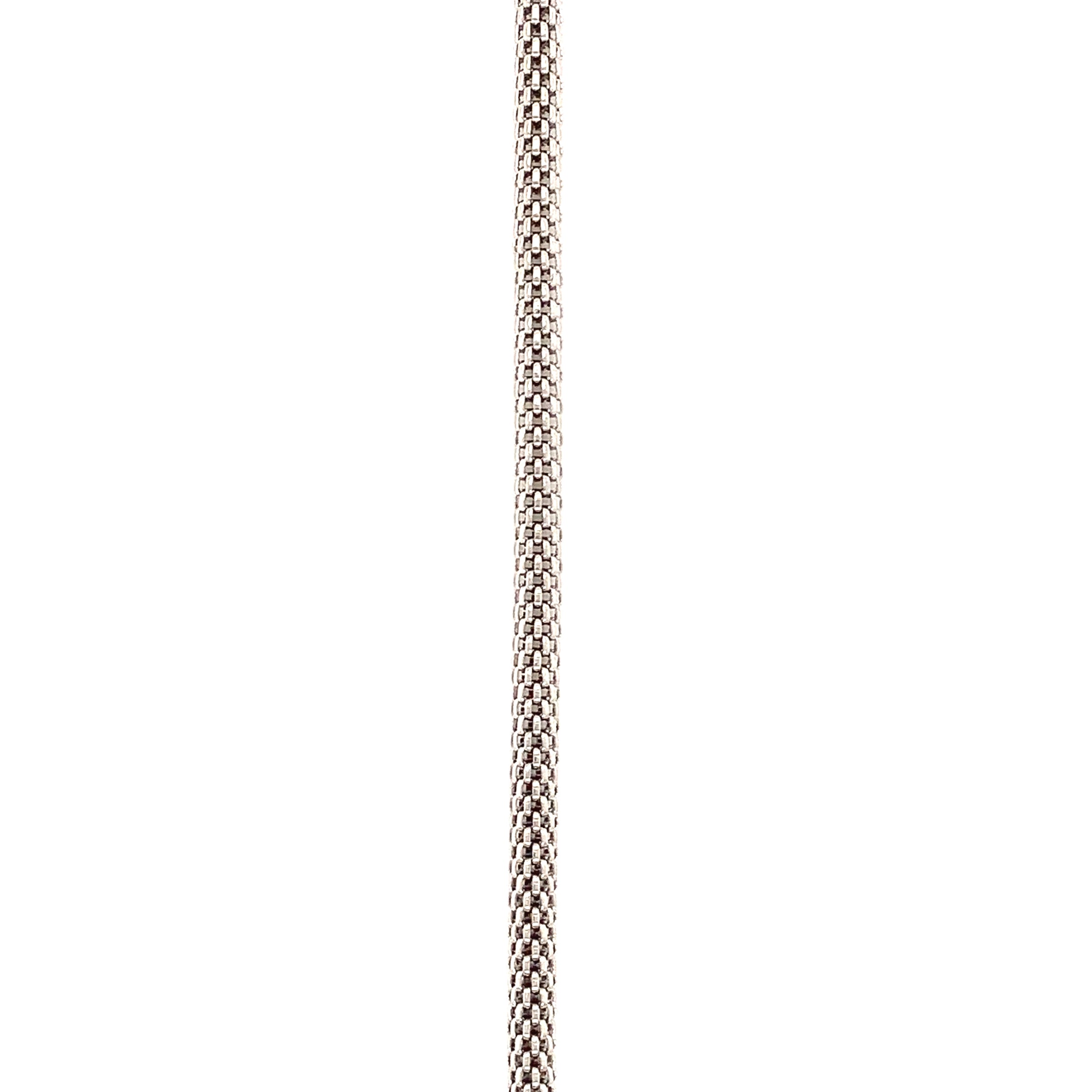 24" 3mm Popcorn Chain  - Stainless Steel