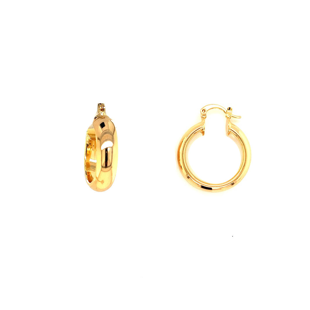 6.5mm x 30mm Hoops - Gold Filled