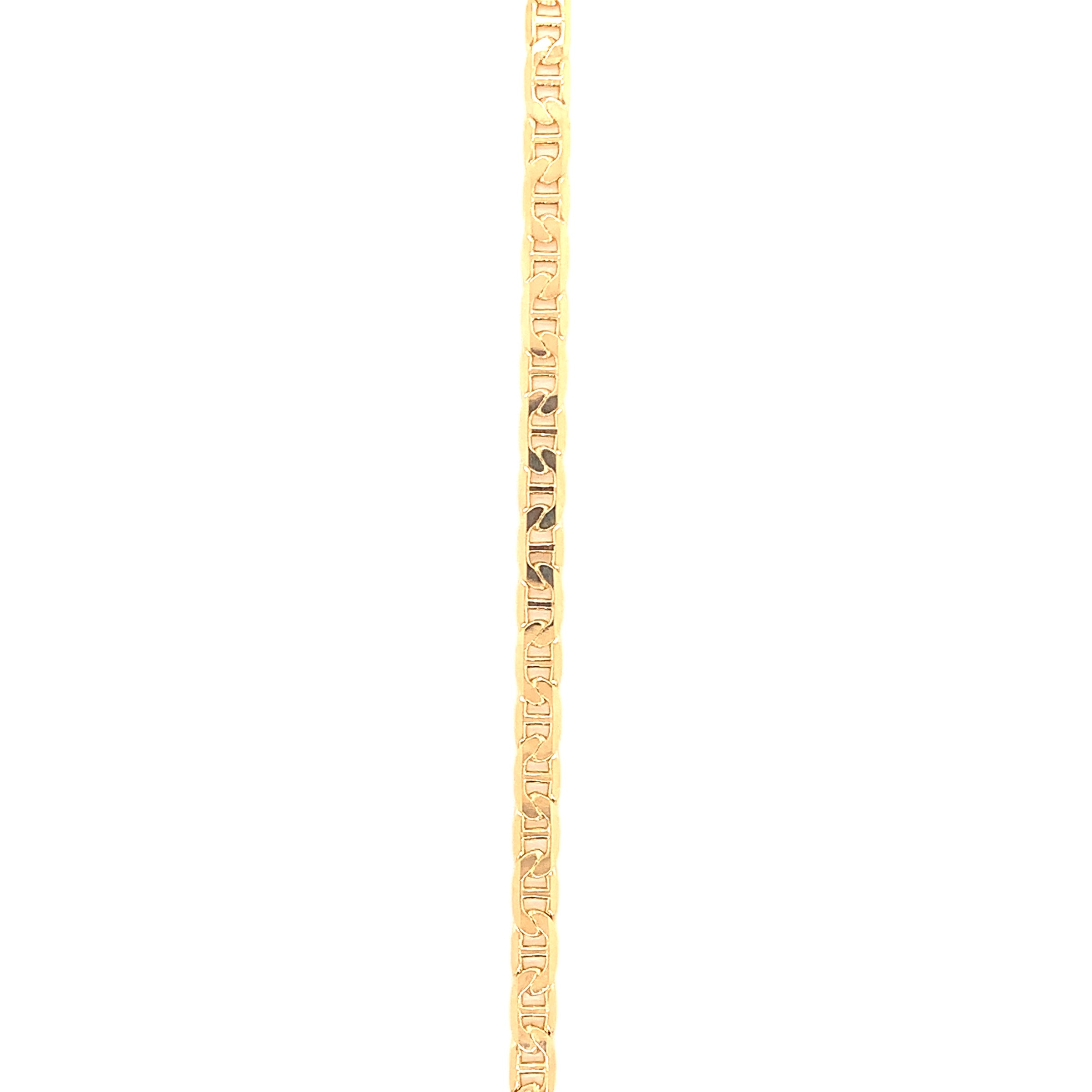 22" 3.5mm Mariner Link Chain - Gold Filled