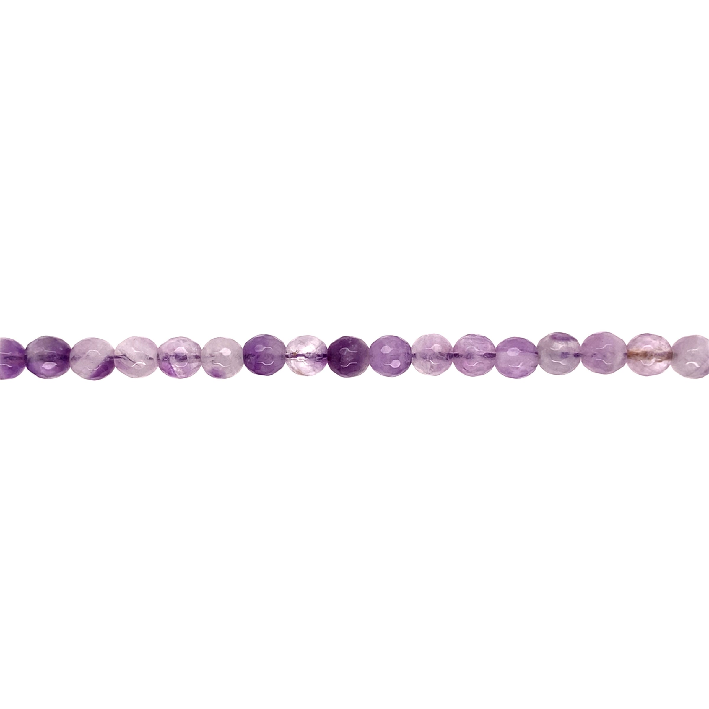 6mm Sage Amethyst - Faceted