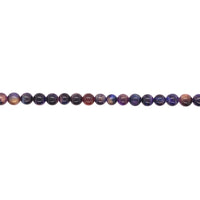 6mm Multicolor Tiger Eye - Round
