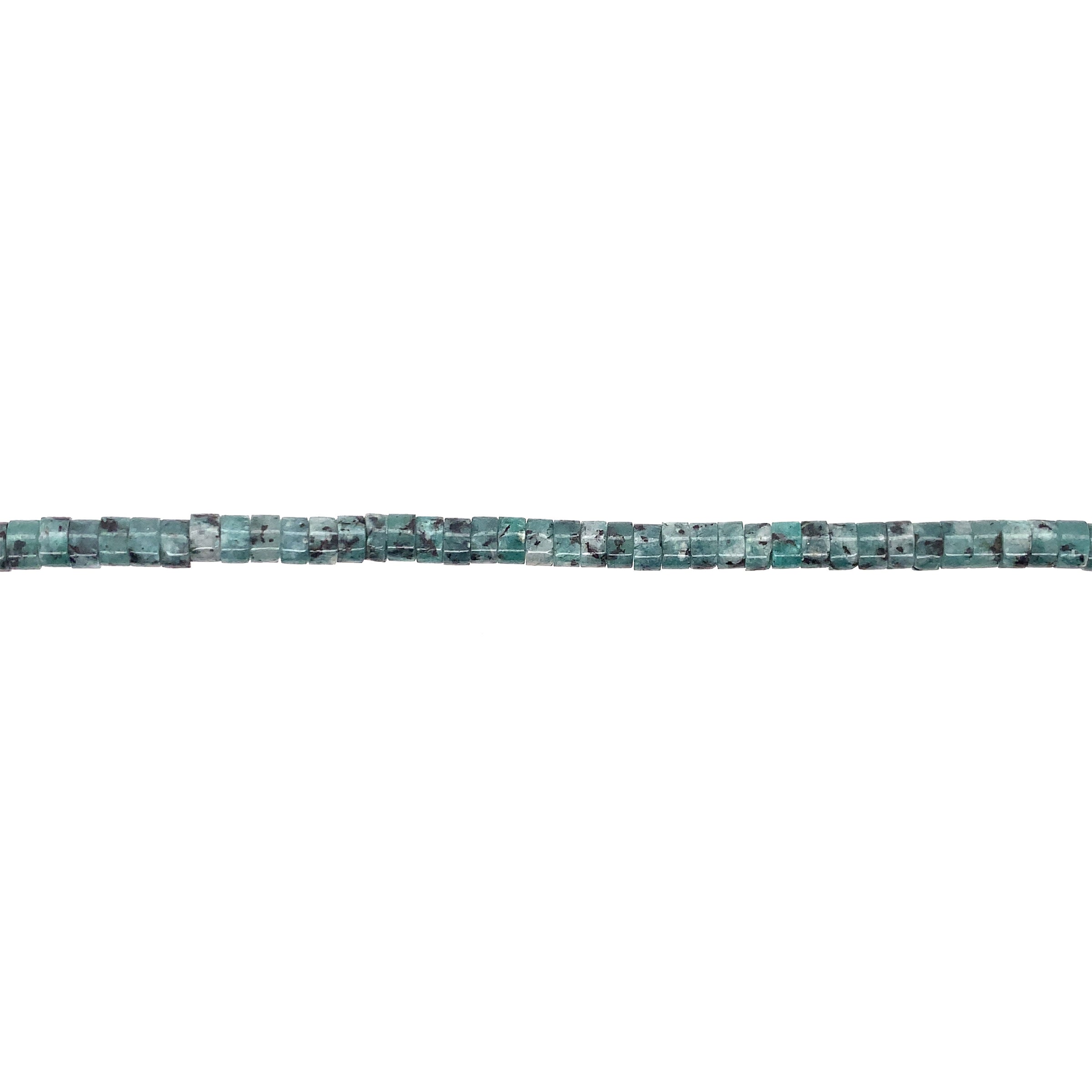 African Turquoise Rondelle