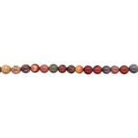 American Picture Jasper - Round 6mm