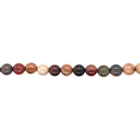 American Picture Jasper - Round 8mm