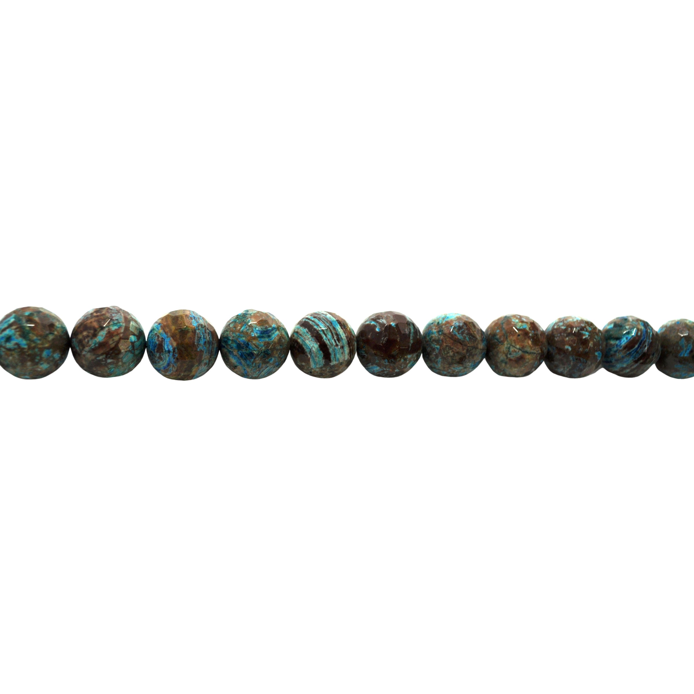 Autumn Jasper - Faceted 12mm