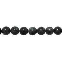Black Labradorite Beads 12mm