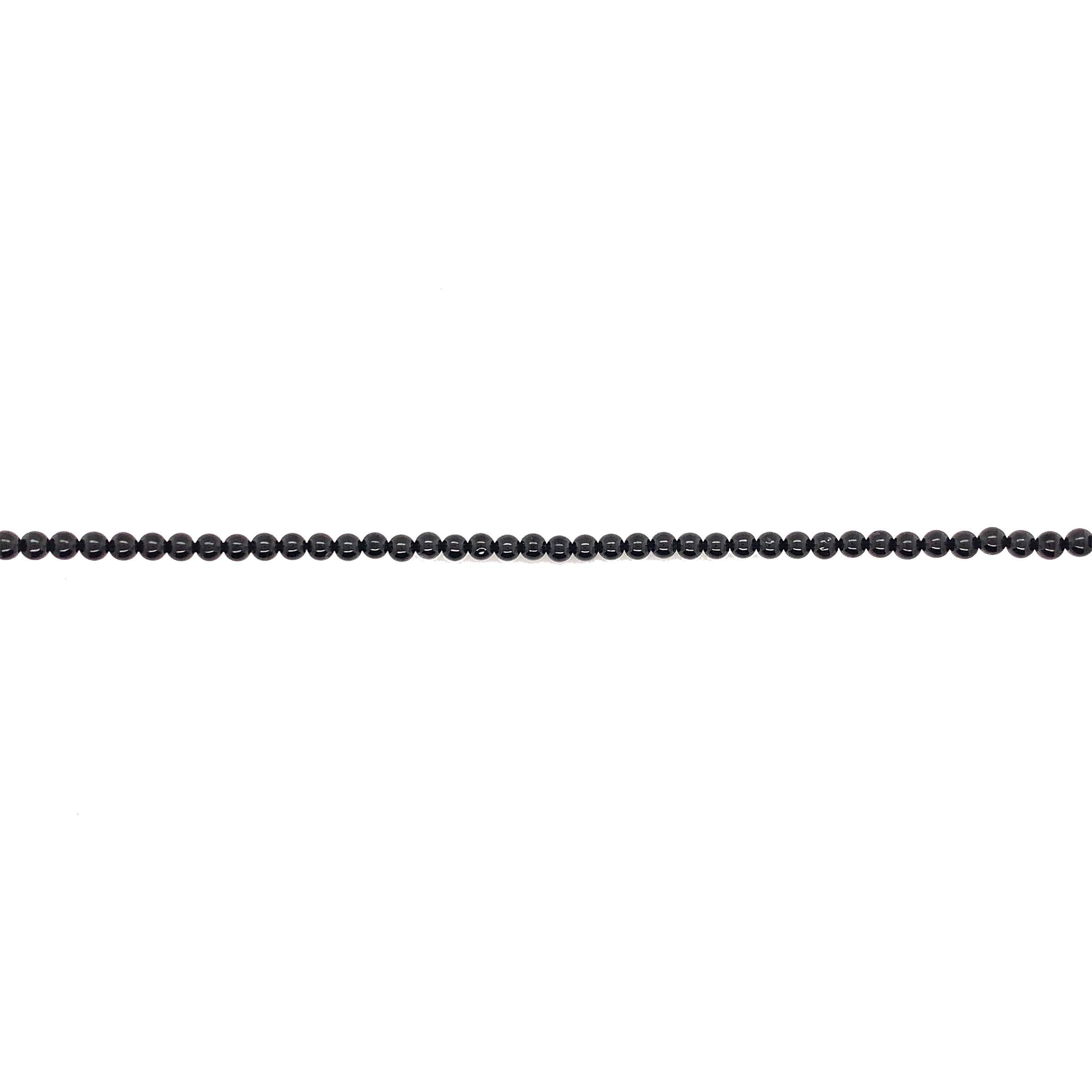 Black Spinel Beads