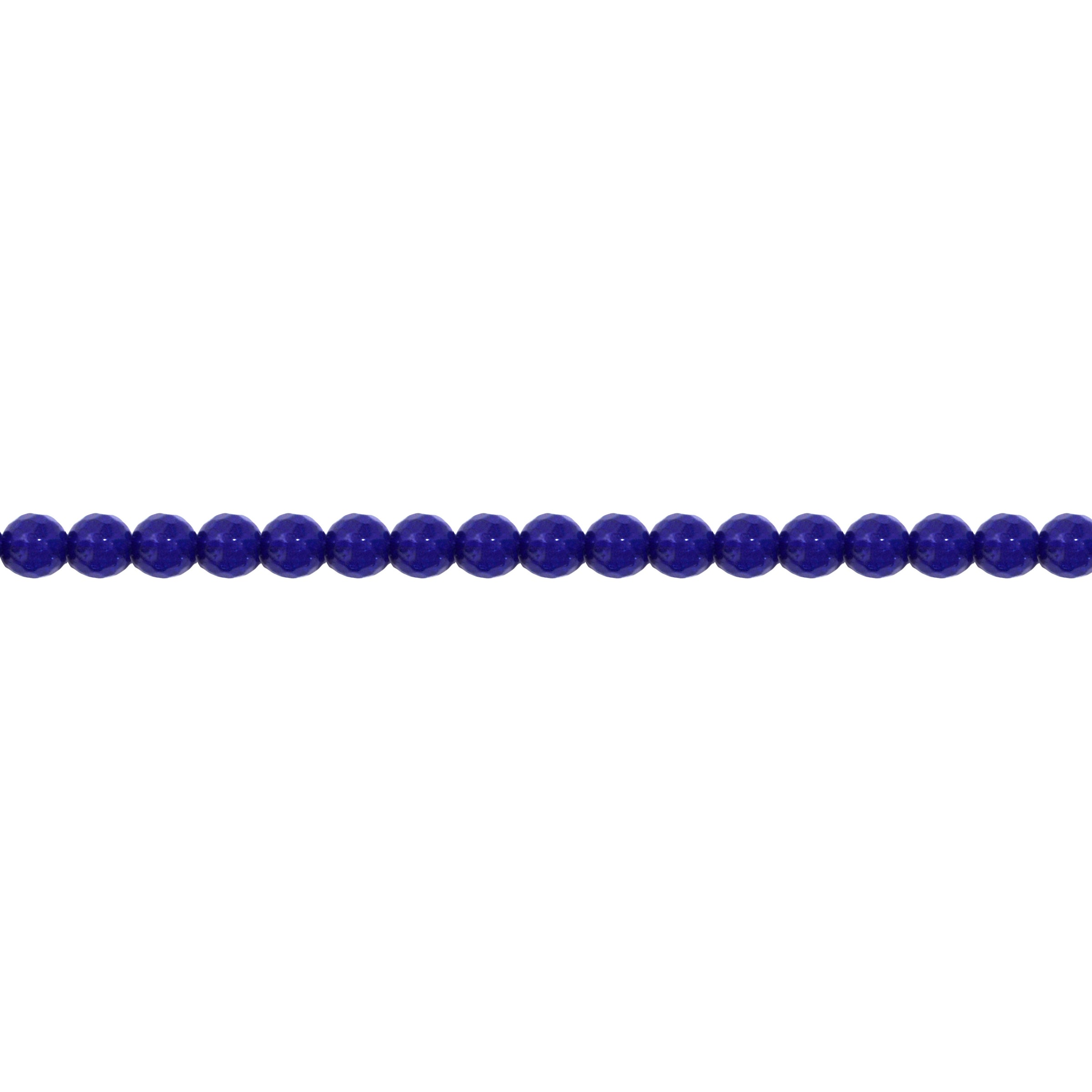 Blue Jade 8mm - Faceted