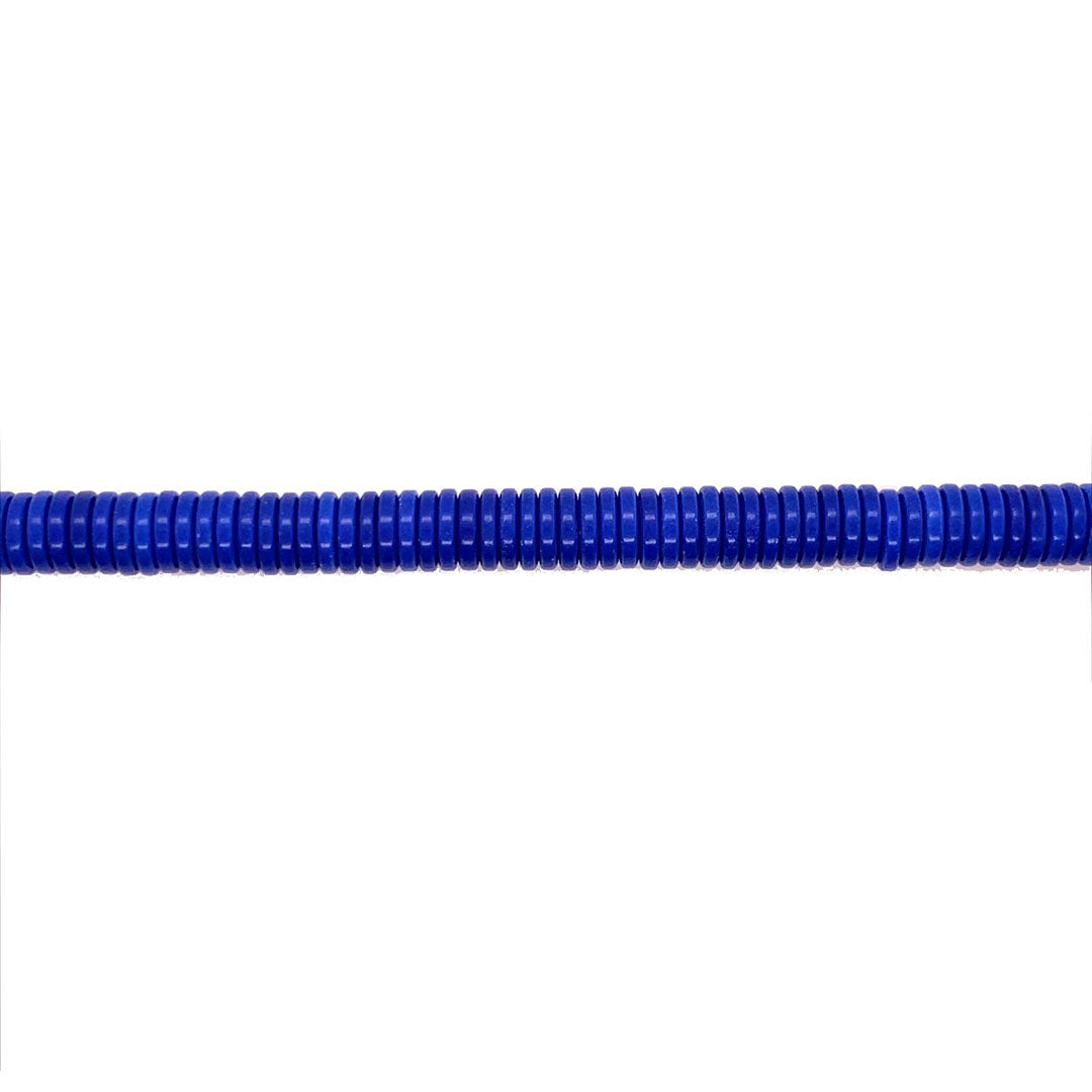 Blue Stone Heishi Rondelle Beads 6mm