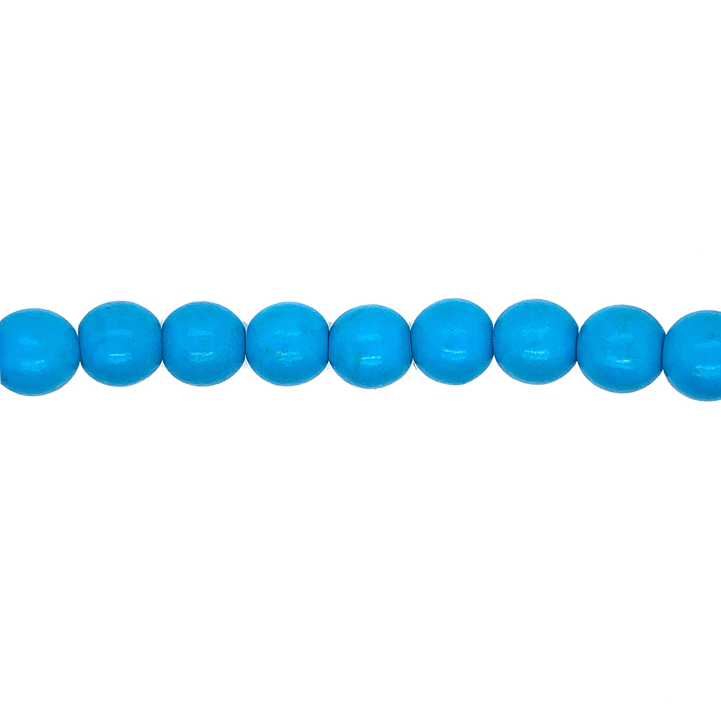Blue Turquoise 10mm - Round