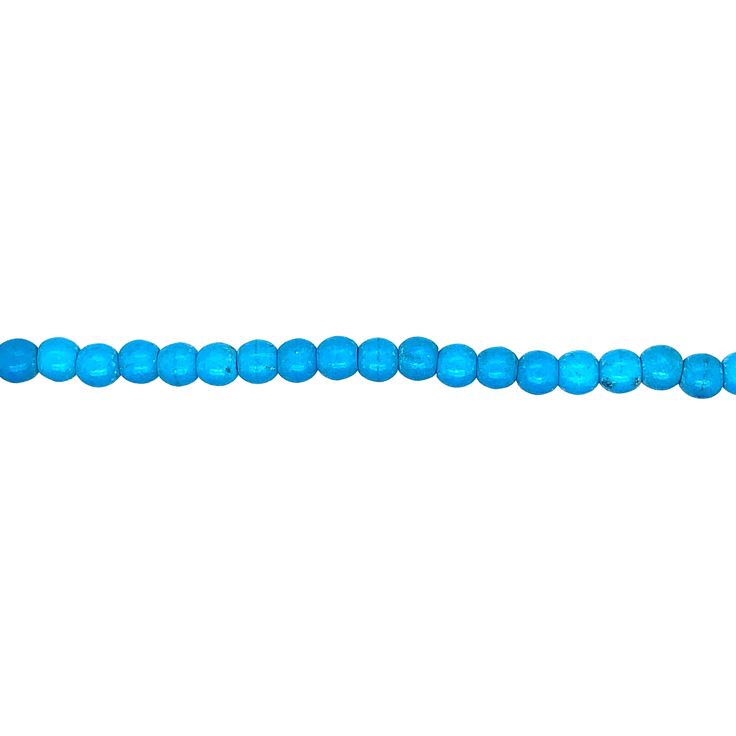 Blue Turquoise 4mm - Round
