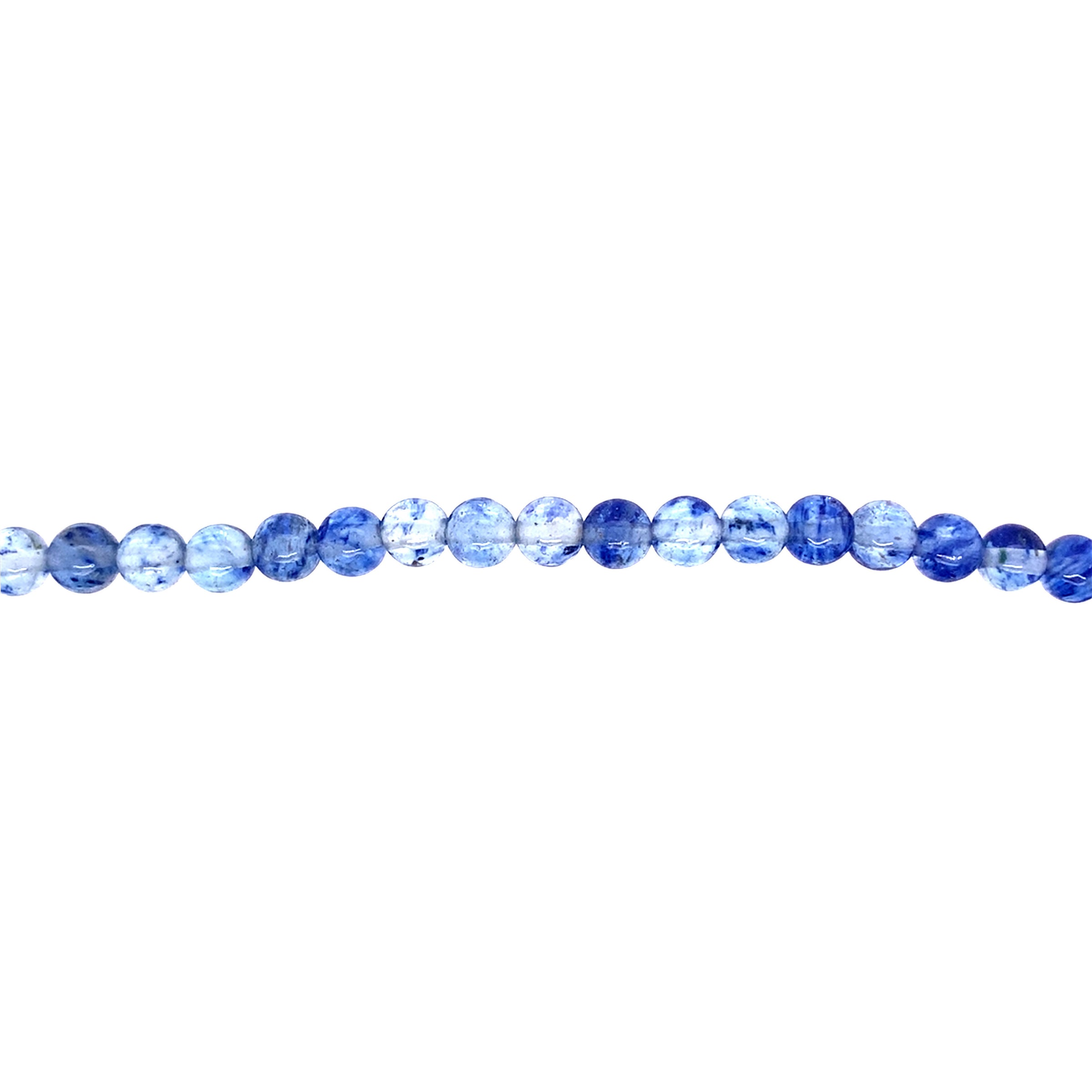 Blue Watermelon Quartz - Round 6mm
