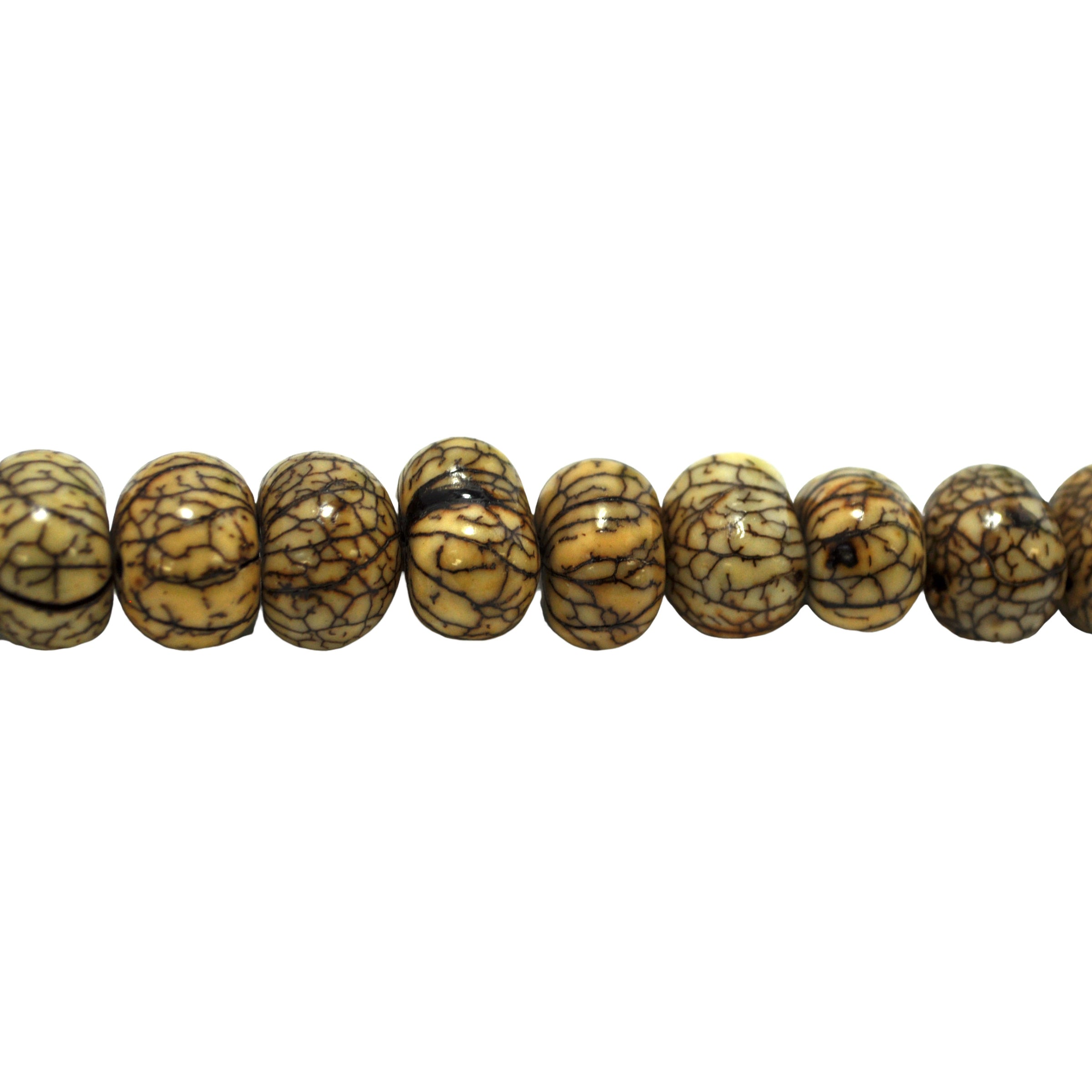 Bodhi Rondelle Beads 17mm